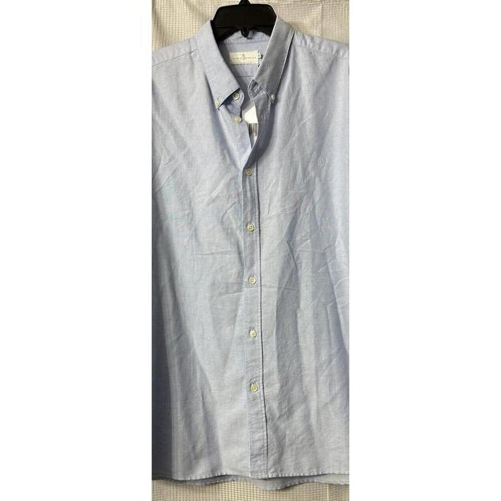 NWT Cuisse De Grenouille Paris Mens Johnson 08 Long Sleeve Button Shirt Size XXL - Picture 4 of 12